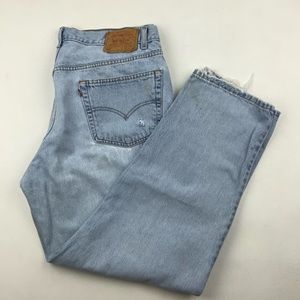 Vintage Levi’s 550 High Waist wedgie fit Jeans
